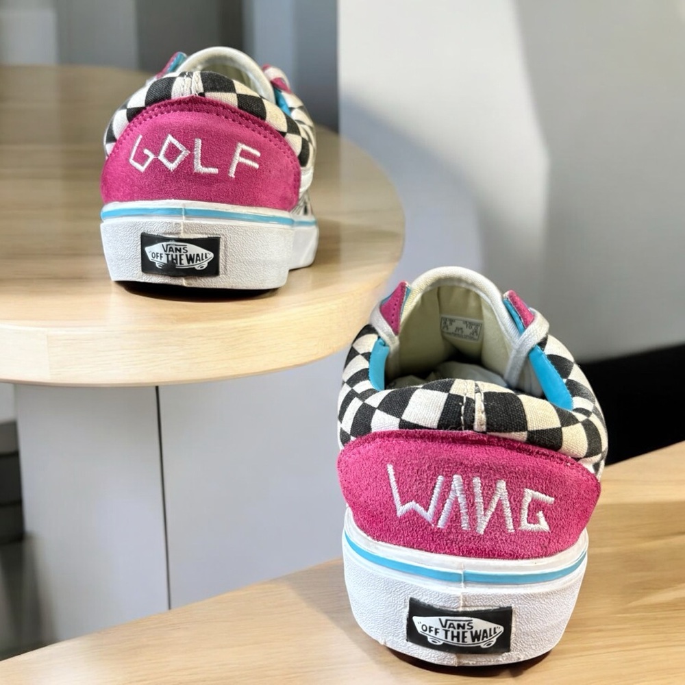 VANS-Tyler, the creator GOLF WANG sneakers. Unisex Men’s 8.5/women’s 10. EUC! - Picture 13 of 16